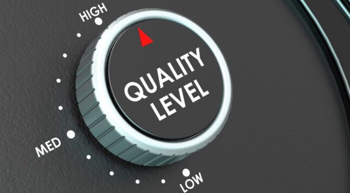 an image showing a quality lever measurment