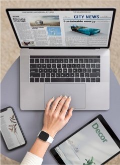 a person working on a laptop
