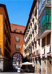 una calle en españa