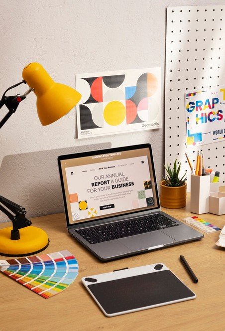 image showing a laptop and a bulb