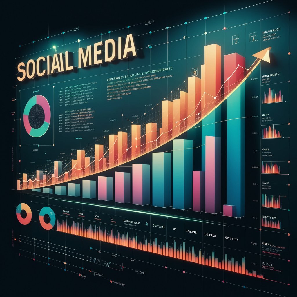 pantalla expone datos de marketing digital