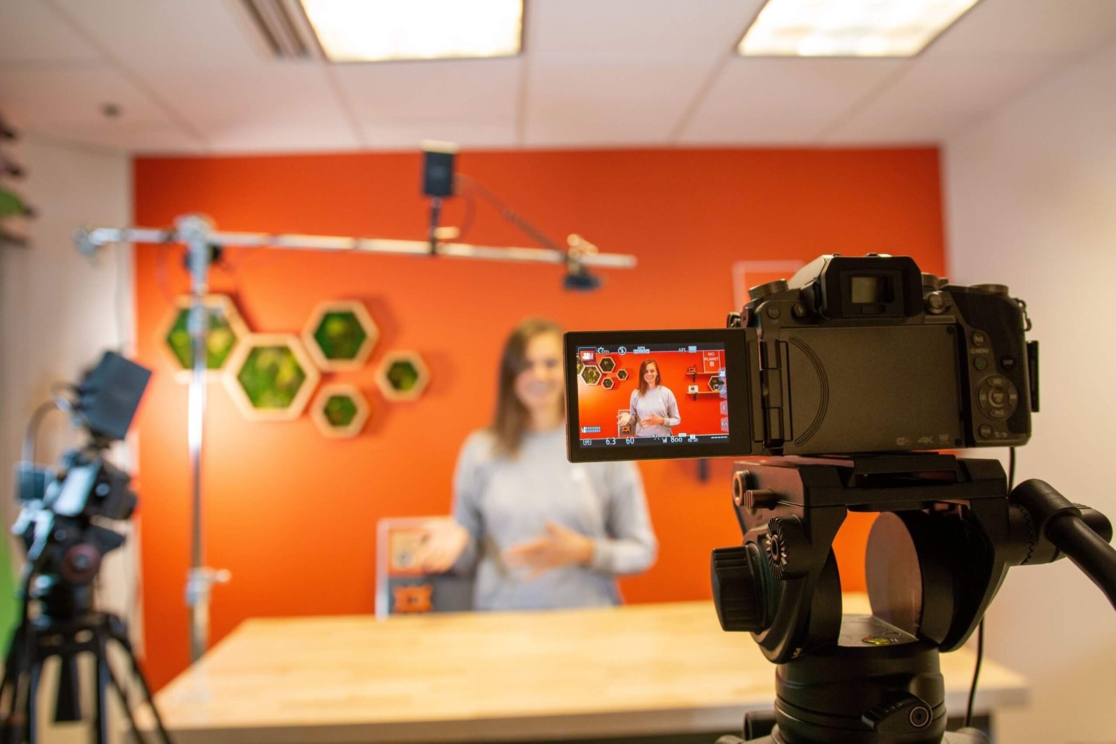 estudio de grabación de contenido multimedia