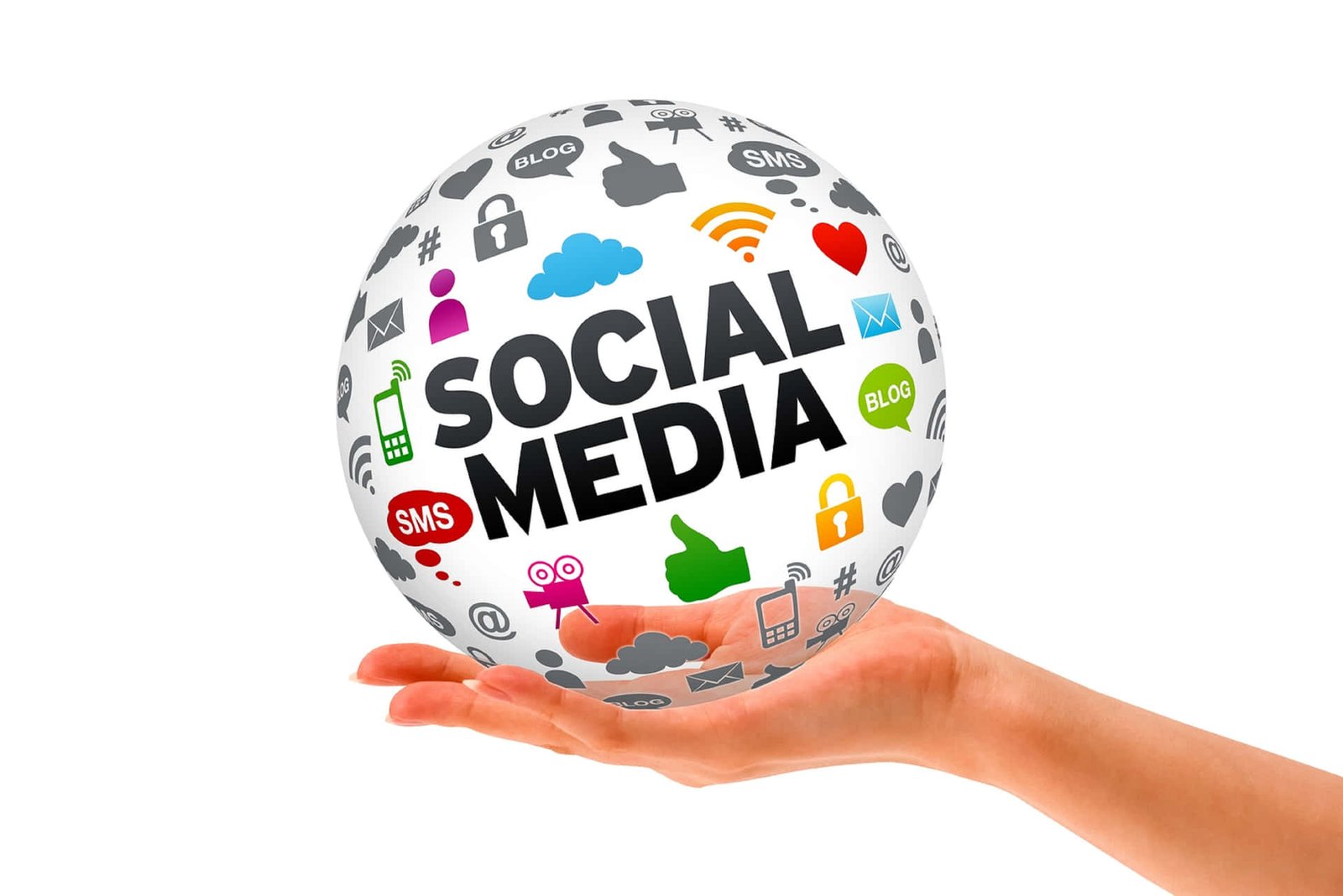 imagen conceptual de redes sociales